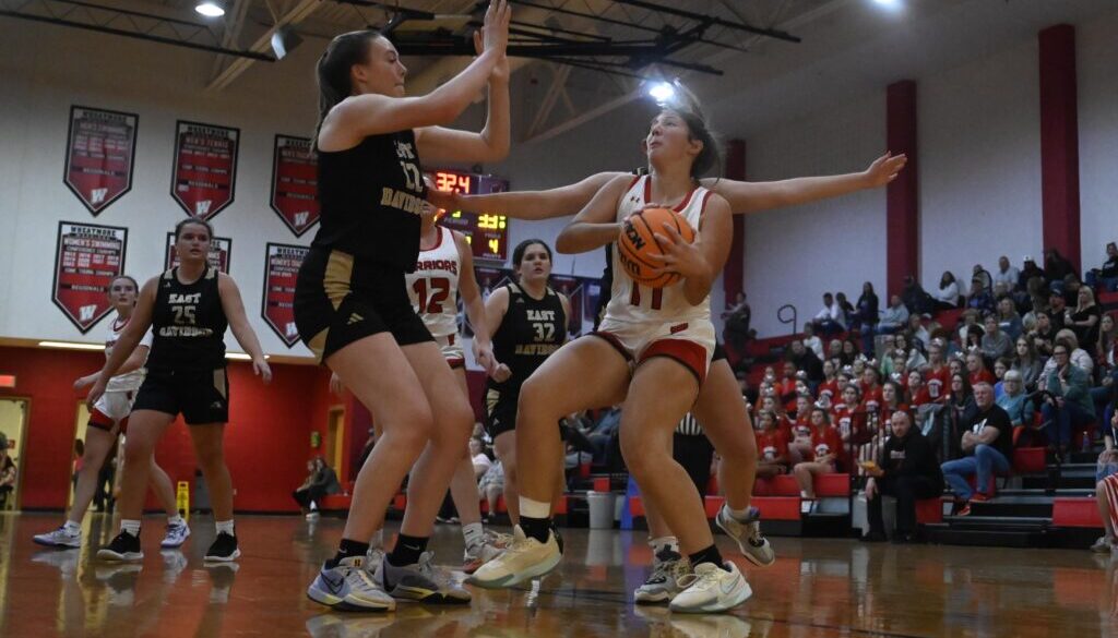 Wheatmore girls bball v East Davidson Nov2024
