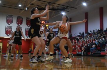 Wheatmore girls bball v East Davidson Nov2024