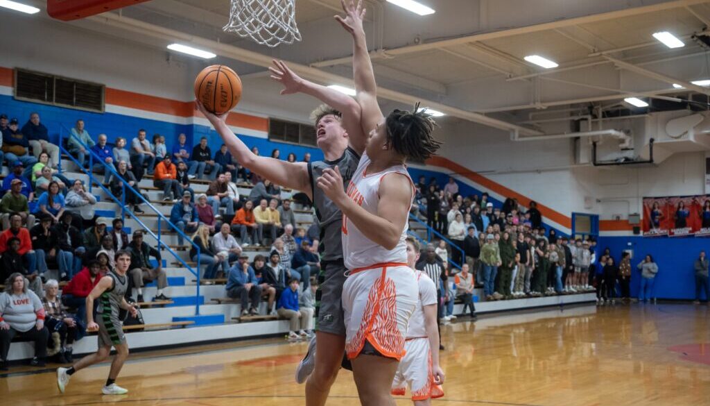 UCA boys basketball v Randleman Jan2025