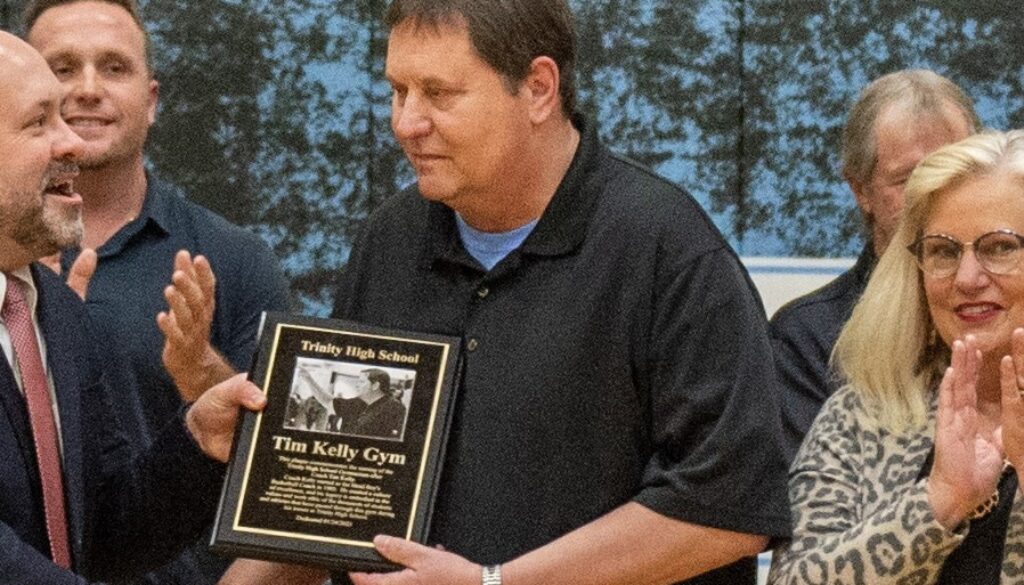 Trinity basketball coach Tim Kelly Jan2023 NEW CROP