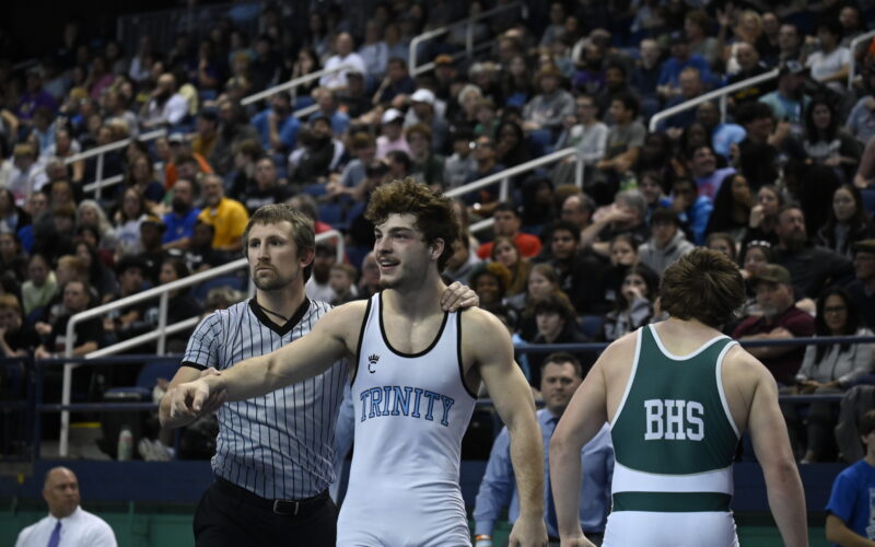 Trinity wrestler learned to cope with injury on way to state title