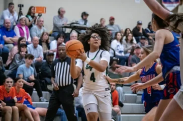 UCA girls basketball No 4 v Randleman Feb2025