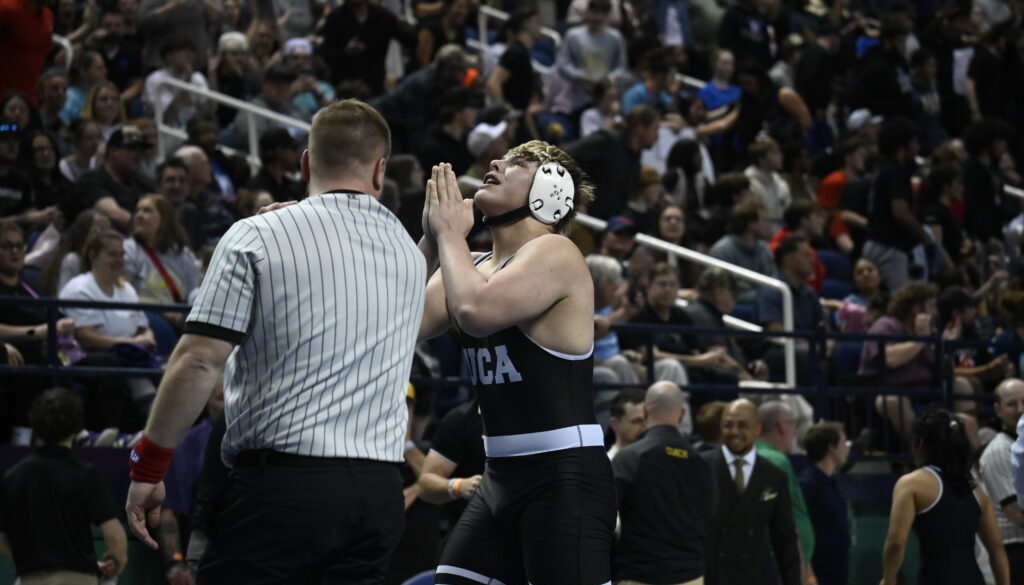 UCA wrestler Michael Shropshire Feb2025