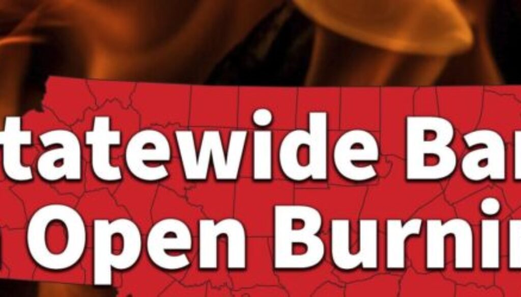 Burn ban graphic