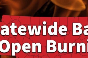 Burn ban graphic