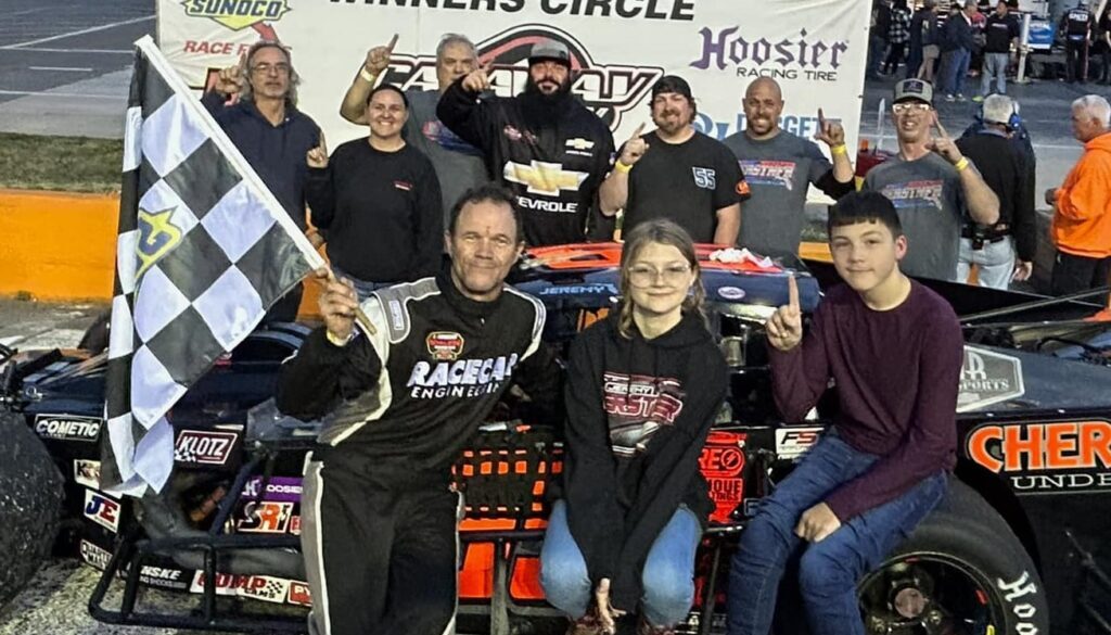 Caraway Speedway driver Jeremy Gerstner March2025