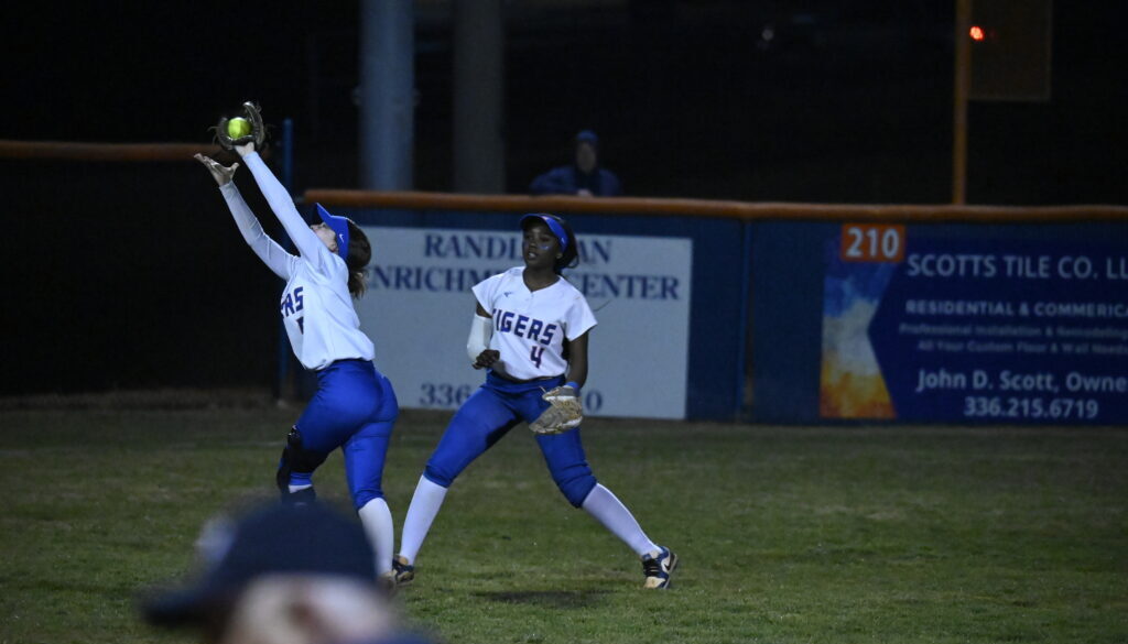 Randleman softball vs West Stanly Feb2025