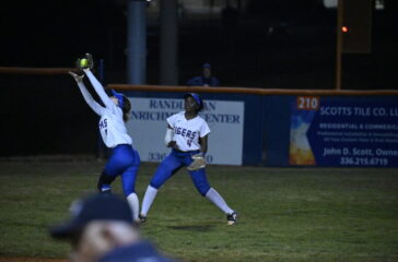 Randleman softball vs West Stanly Feb2025