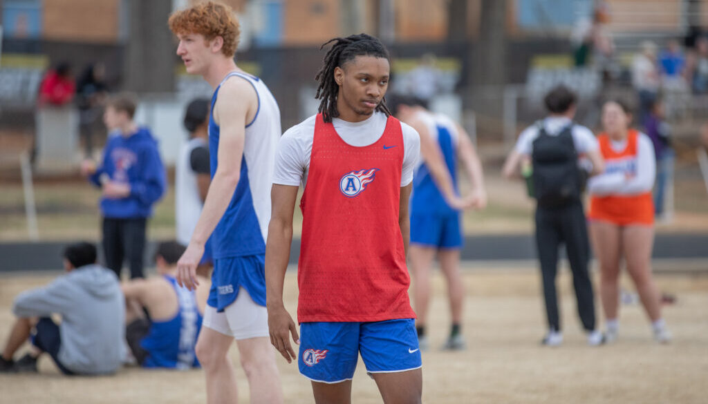 Asheboro track Elijah Woodle and Randolph County meet April 2025