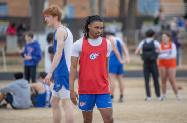 Asheboro track Elijah Woodle and Randolph County meet April 2025