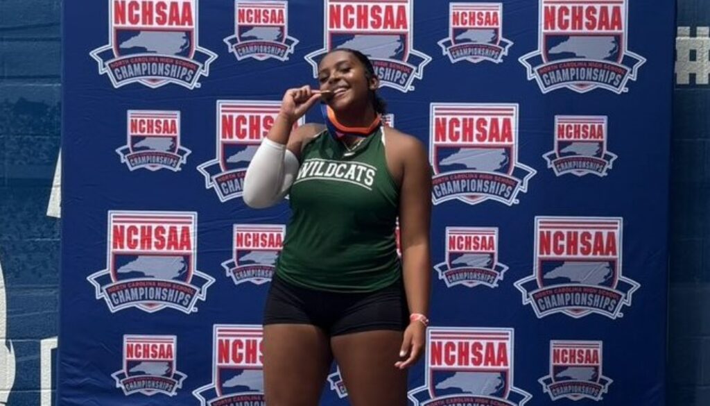 ER track Mirianna Corea with 2025 medal