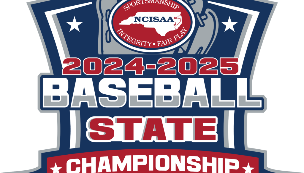 NCISAA baseball logo 2025