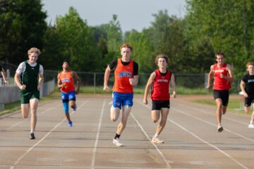 Track athletes head to regionals after strong conference meets