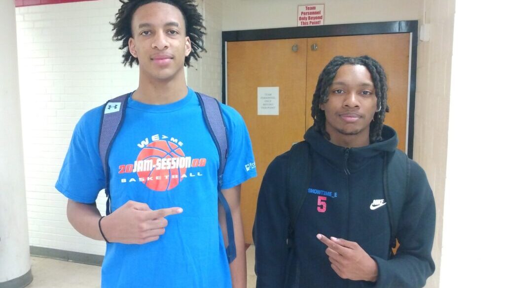 Tyshaun Goldston and Elijah Woodle March2025