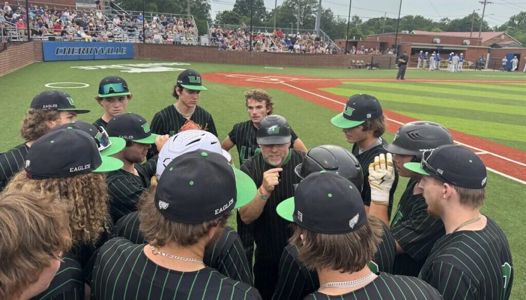 UCA baseball before May 16 game at Cherryville 2025