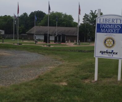 Liberty Farmers Market sign