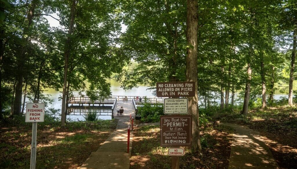 Ramseur Lake fishing pier June2025
