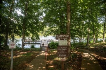Ramseur Lake fishing pier June2025