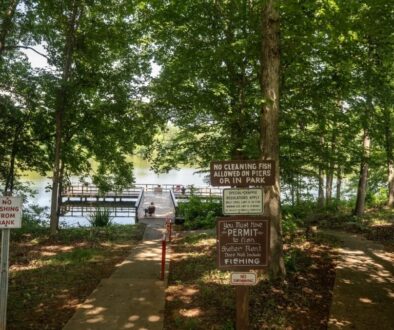 Ramseur Lake fishing pier June2025