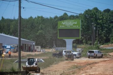Randolph County Agricultural Center construction reaches late stages