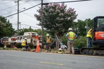Asheboro water main break for print June2025