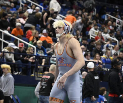 Randleman wrestler Braxton Walker 2025 state finals standing