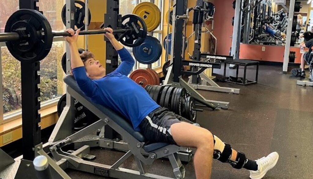 SWR Jake Gainey rehab session