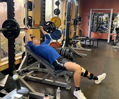 SWR Jake Gainey rehab session