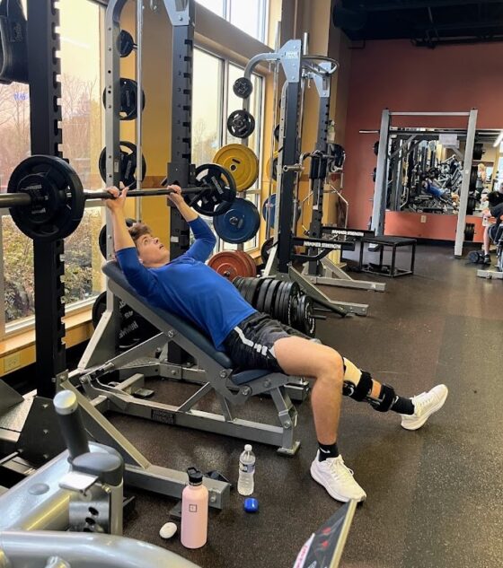 SWR Jake Gainey rehab session SWR Jake Gainey rehab session