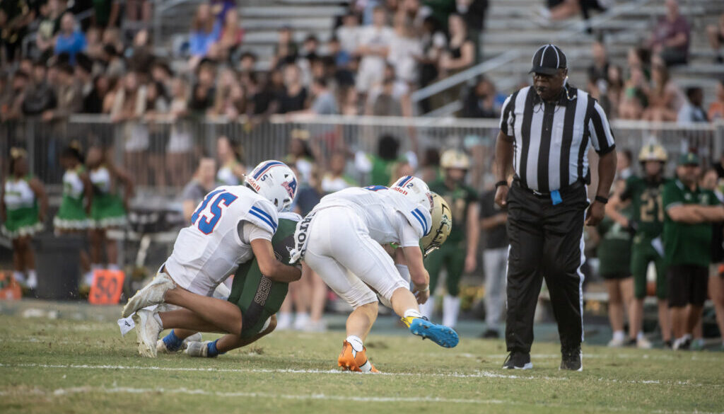 Asheboro football defense at Northwood Aug2025