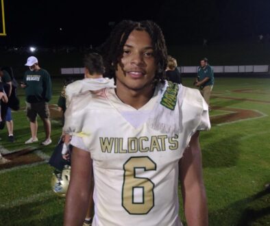 ER football Kobe Walker Aug2025 at SAlamance
