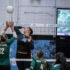 Trinity volleyball Hayli Cox v North Moore Aug2025