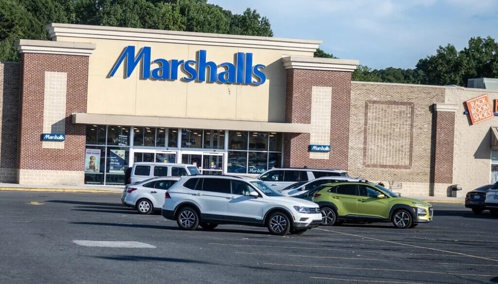 Asheboro Marshalls parking lot