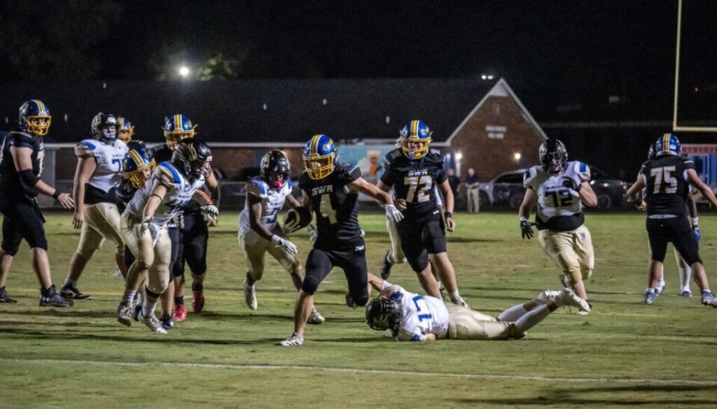 SWR football No. 4 v McMichael Sept2025