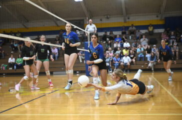 SWR volleyball Baker v West Stanly Sept2025