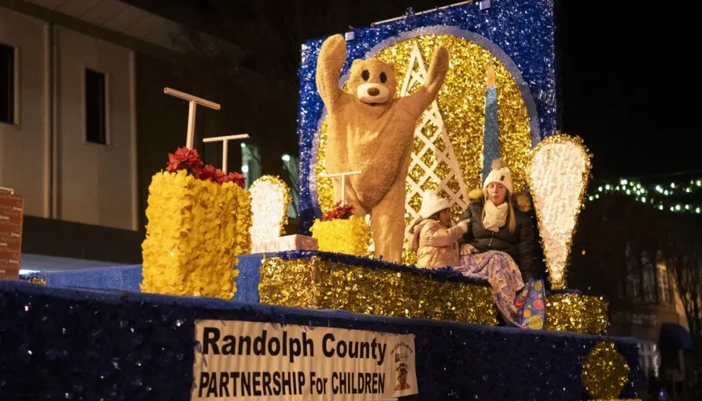 Asheboro Christmas parade 2024 Randolph County Partnership for Children