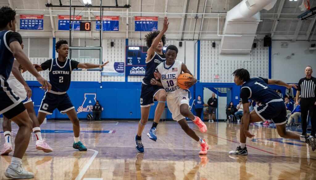 Asheboro boy basketball Stanback v HPC Dec2025