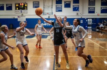 Trinity girls basketball Madison Hill v South Davidson Dec2025