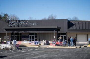 Early voting photo in Asheboro Feb2026