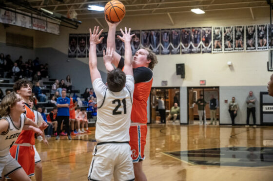 Randleman boys basketball at Ledford Feb2026