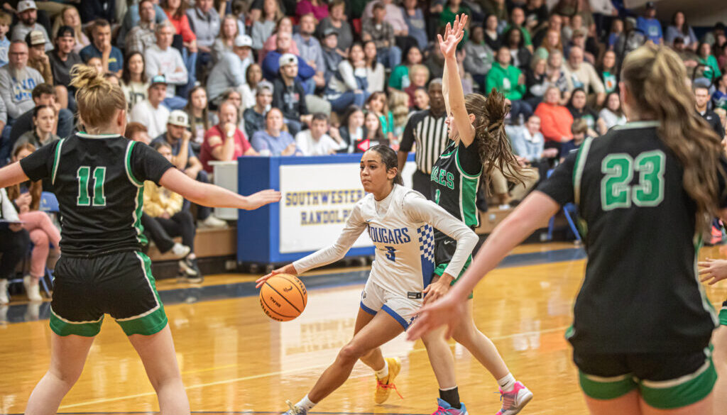 SWR girls basketball Jordin George v UCA Jan2026