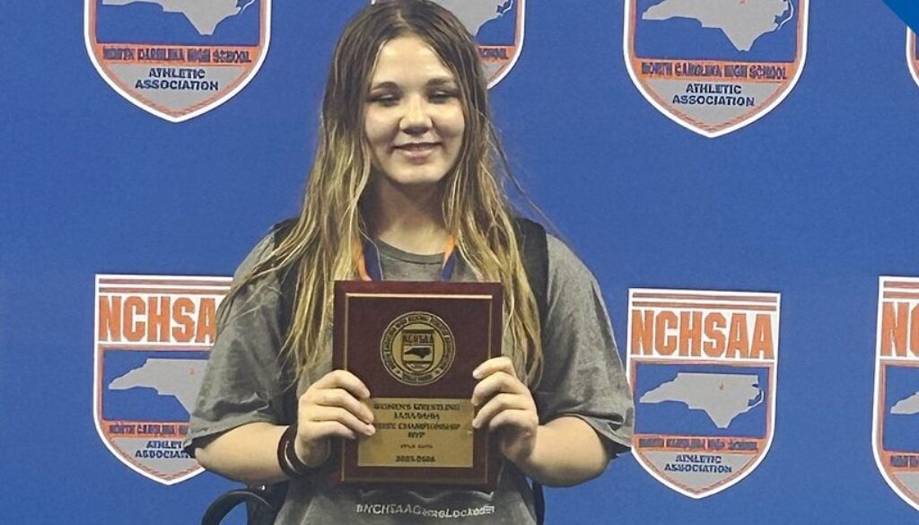 UCA wrestling Riley White girls champ Feb2026